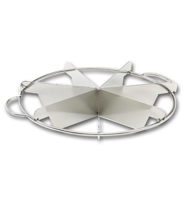 080995 Stainless Steel Pie Cutter 6 Slices